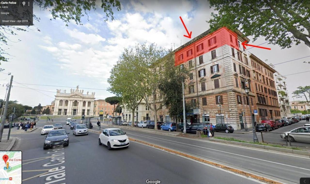 Attico In San Giovanni Laterano Рим Екстериор снимка